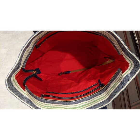 Dooney & Bourke # K9246121 Westerly Collection Large Canvas Coated Tote Bag - Picture 12 of 14